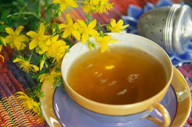 Hypericum infusion - a means to increase potency in men