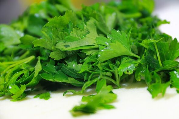 parsley to improve potency