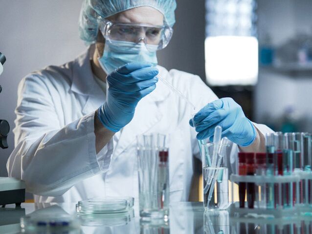Diagnosis of changes in the nature of the discharge in the laboratory