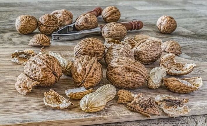 Various nuts for male health