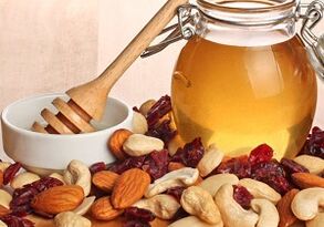 honey and nuts to enhance potency