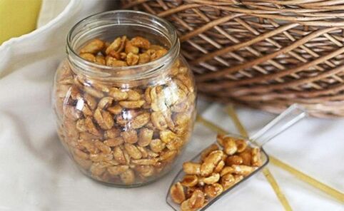 peanuts with honey to increase potency